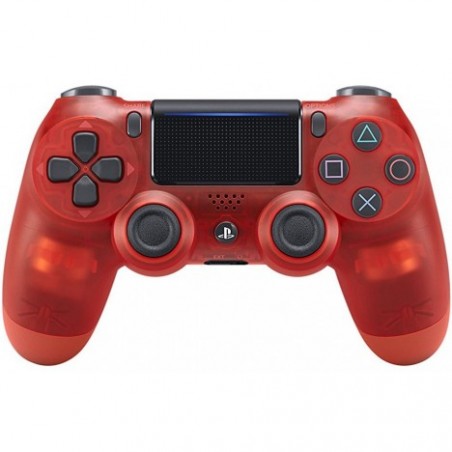 MANETTE SONY SANS FIL POUR PS4 V2 | CRYSTAL ROUGE
