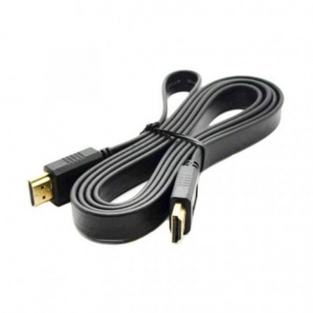 CÂBLE HDMI PLAT 1,5M NOIR (HDMI-PLAT-1.5M)