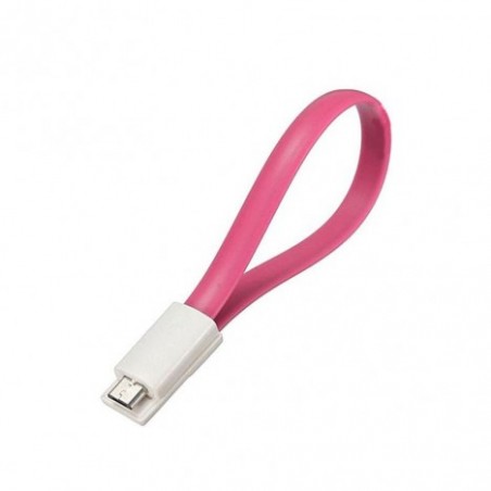 CÂBLE MICRO USB ADDLINK C10 22CM - ROSE (AD22MUC10P2)