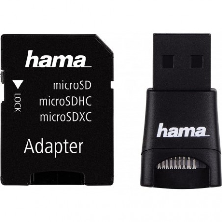 ADAPTATEUR HAMA USB 2.0 - NOIR