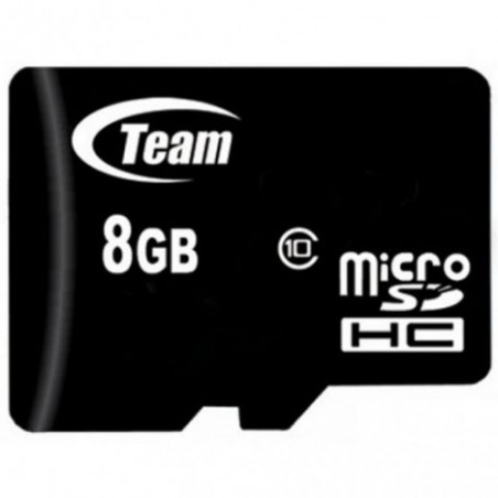 CARTE MÉMOIRE TEAMGROUP MICRO SD 8GO CLASS 10 (TUSDH8GCL1002)