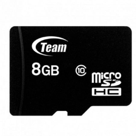 CARTE MÉMOIRE TEAM GROUP 8GB CLASS 10 + ADAPTATEUR