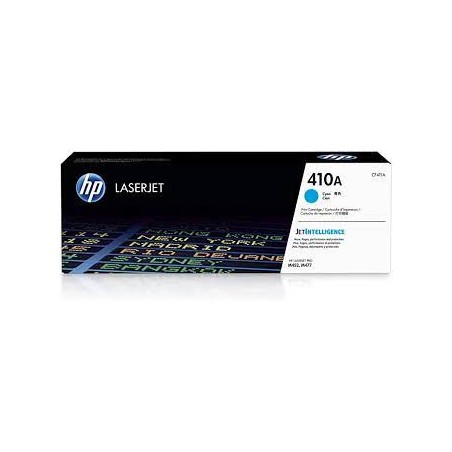 TONER D'ENCRE ORIGINAL LASER HP 410A - CYAN (CF411A)