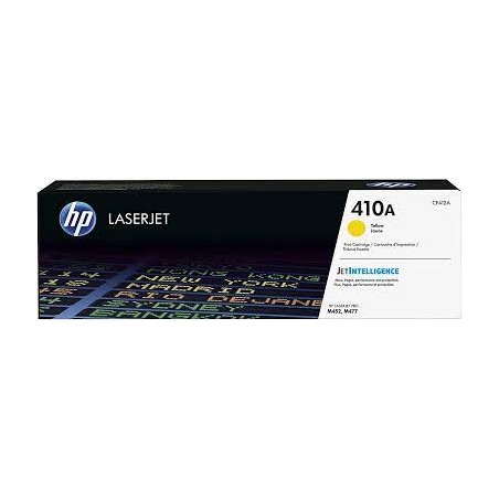 TONER D'ENCRE ORIGINAL HP 410A - JAUNE (CF412A)