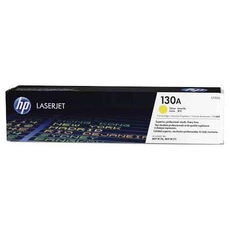 TONER LASERJET D'ORIGINE HP 130A - JAUNE (CF352A)