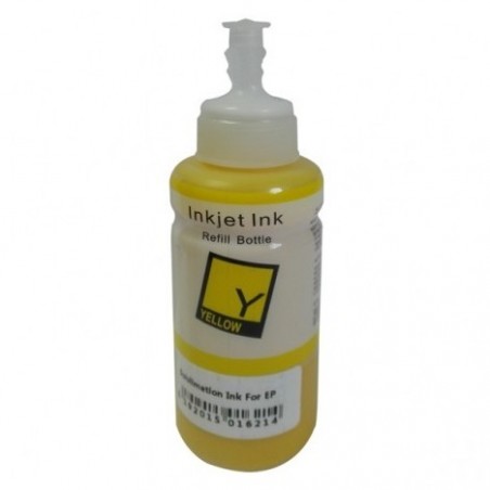 BOUTEILLE D'ENCRE SUBLIMATION EPSON COMPATIBLE - 100ML - YELLOW - ( ENCRE SUBLIMATION )