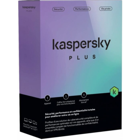 KASPERSKY PLUS 1DEV-1Y-FFP-BS-INCLCD-MAG