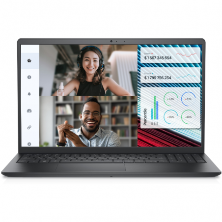 PC PORTABLE DELL VOSTRO 3520 / I5-1235U / 12GO / 256 GO SSD / NOIR