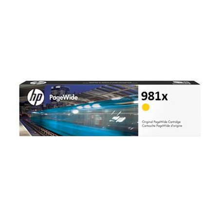 HP 981X High Yield Yellow Original PageWide Cartri