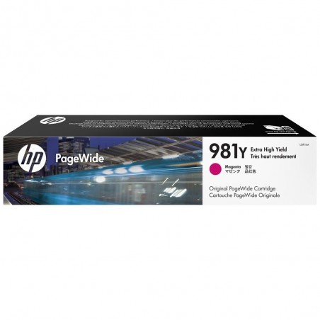 HP 981Y Extra High Yield Magenta Original PageWide