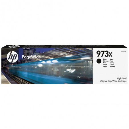 HP 973X High Yield Black Original PageWide Cartrid