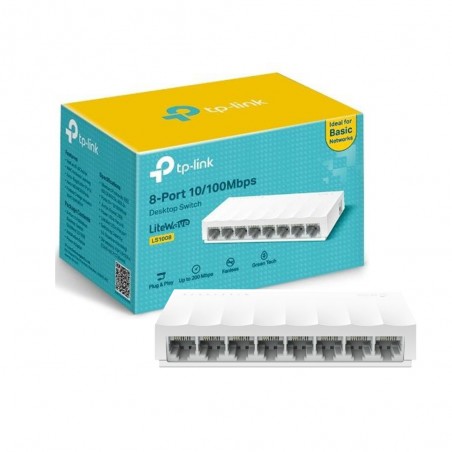 Switch de bureau TP-Link 8 Ports 10/100Mbps