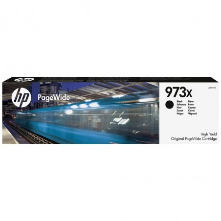 HP 973X High Yield Black Original PageWide Cartrid
