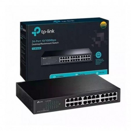 Switch Rackable TP-Link 24 Ports 10/100Mbps