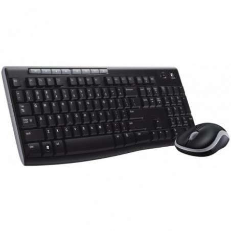 LAVIER ET SOURIS LOGITECH WIRELESS MK270 (920-004510)