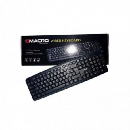 CLAVIER STANDARD USB MACRO K747474 FRANÇAIS / ARABE